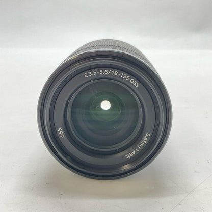【全額返金保証】【最速発送】Sony E 18-135mm F3.5-5.6 OSS SEL18135 動作確認済