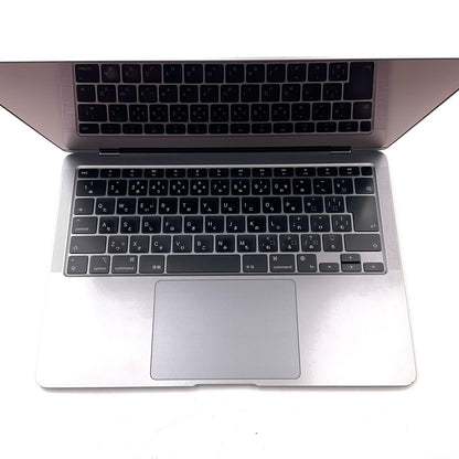 【全額返金保証】【最速発送】Apple MacBook Air 13.3インチ 2020 Apple M1 8GB 256GB スペースグレイ 85.3% 動作確認済