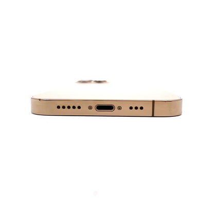 【全額返金保証】【最速発送】Apple iPhone iPhone 12 Pro 128GB ゴールド au SIMフリー 白ロム 動作確認済 85%