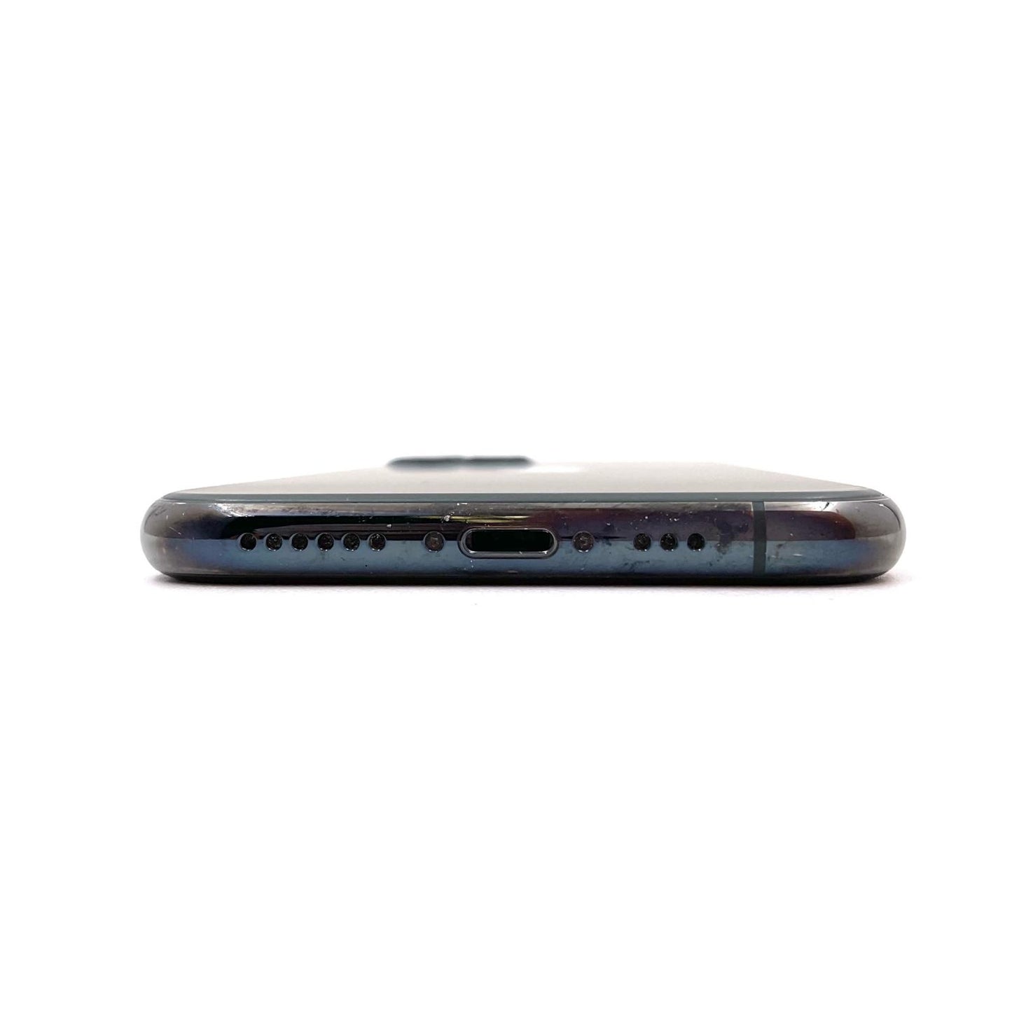 【最速発送】Apple iPhone iPhone 11 Pro 256GB ミッドナイトグリーン docomo SIMフリー 白ロム【難有】 74%