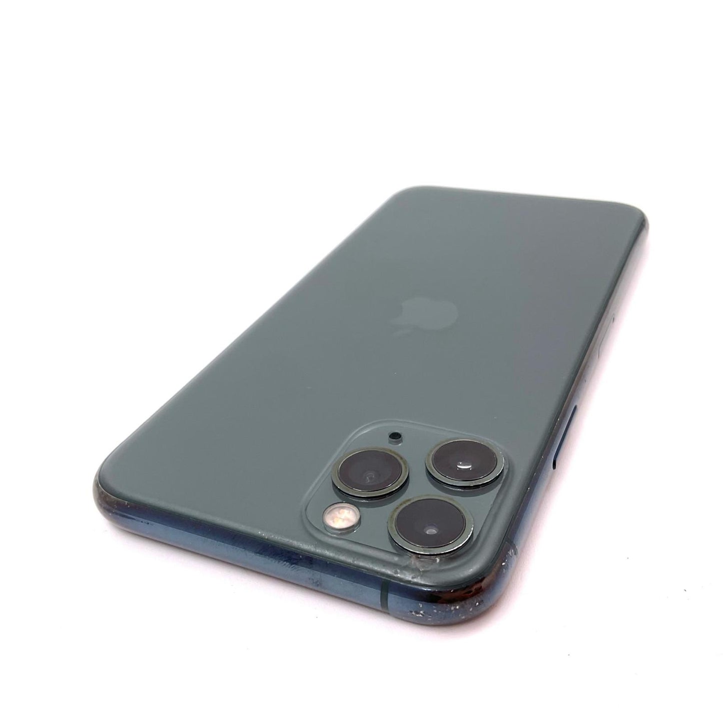 【最速発送】Apple iPhone iPhone 11 Pro 256GB ミッドナイトグリーン docomo SIMフリー 白ロム【難有】 74%