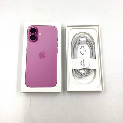 【全額返金保証】【最速発送】Apple iPhone iPhone 16 256GB ピンク au 美品 動作確認済 89%