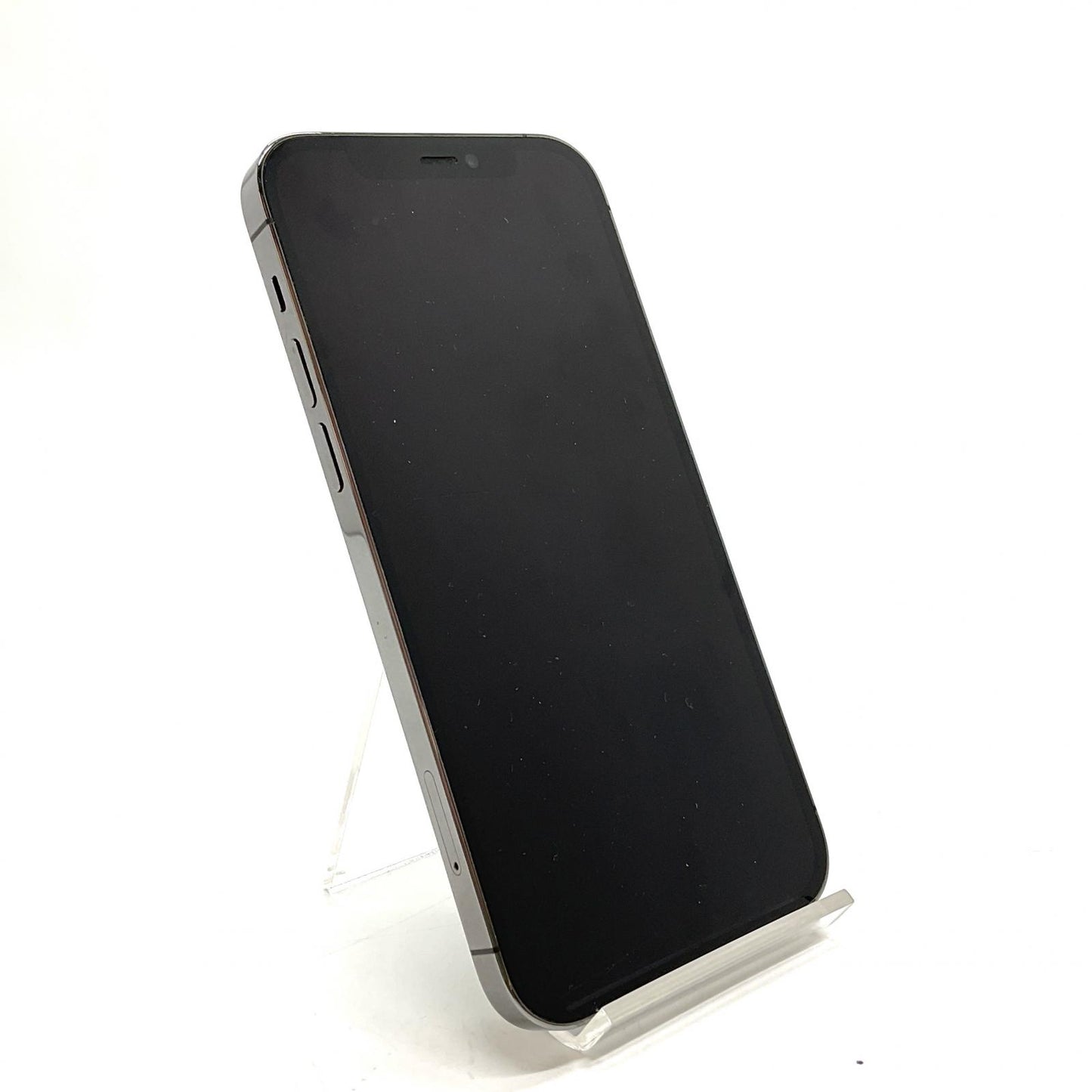 【全額返金保証】【最速発送】Apple iPhone iPhone 12 Pro 128GB グラファイト Softbank SIMフリー 白ロム 動作確認済 77%