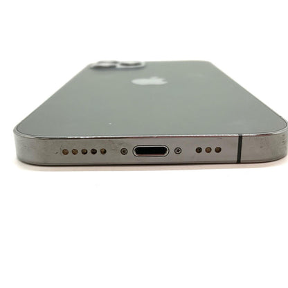 【全額返金保証】【最速発送】Apple iPhone iPhone 12 Pro 128GB グラファイト Softbank SIMフリー 白ロム 動作確認済 77%