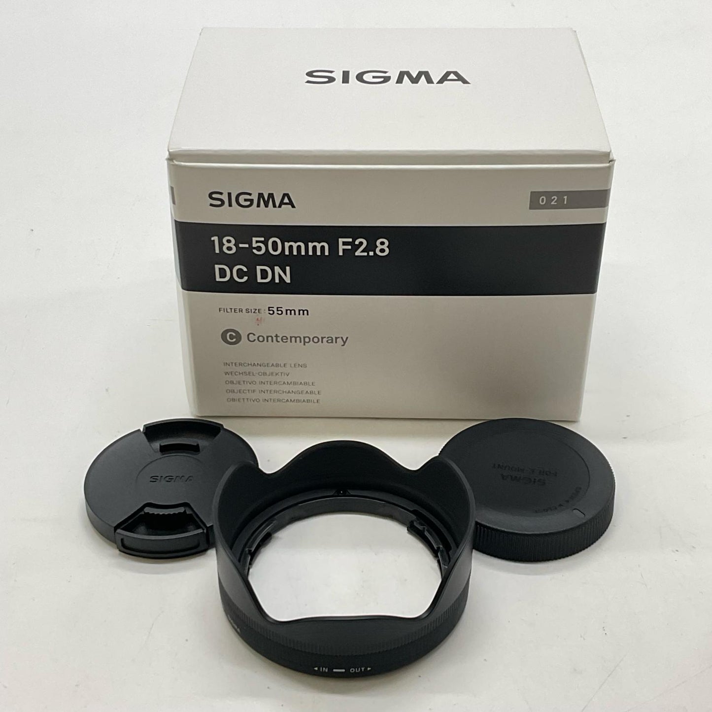 【全額返金保証】【最速発送】SIGMA 18-50mm F2.8 DC DN [ソニーE用] 動作確認済