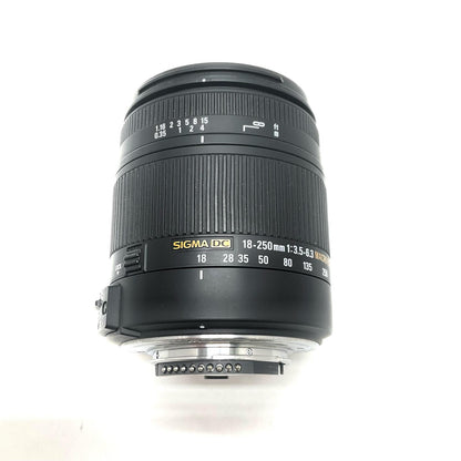 【最速発送】SIGMA 18-250mm F3.5-6.3 DC MACRO OS HSM [ニコン用]【難有】
