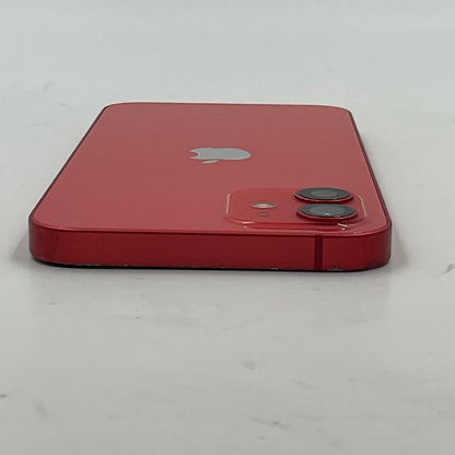 【全額返金保証】【最速発送】Apple iPhone iPhone 12 128GB レッド docomo SIMフリー 白ロム 動作確認済 96%