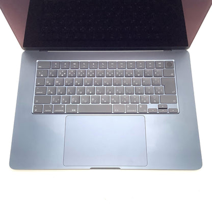 【全額返金保証】【最速発送】Apple MacBook Air 15.3インチ 2024 Apple M3 16GB SSD 256GB ミッドナイト 97.6% 美品 動作確認済