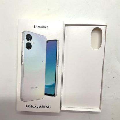 【全額返金保証】【最速発送】SAMSUNG Galaxy A 25 5G docomo版 64GB ライトブルー docomo SIMフリー SC-53F 白ロム 超美品 動作確認済