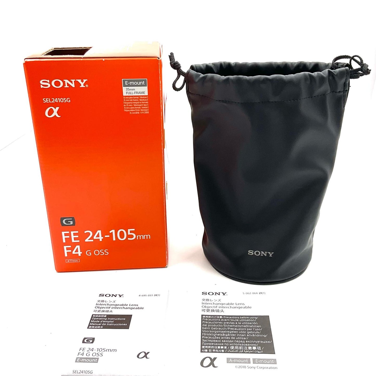 【全額返金保証】【最速発送】Sony FE 24-105mm F4 G OSS SEL24105G 動作確認済
