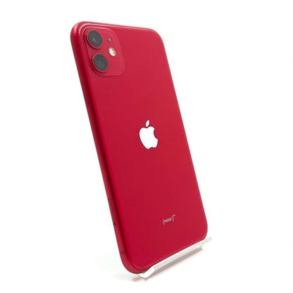 【全額返金保証】【最速発送】Apple iPhone iPhone 11 64GB (PRODUCT)RED Softbank SIMフリー 白ロム 動作確認済 77%