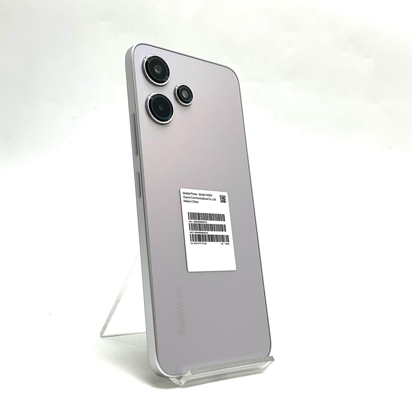 【全額返金保証】【最速発送】Xiaomi Redmi Redmi12 5G 128GB ポーラーシルバー au SIMフリー XIG03 白ロム 美品 動作確認済