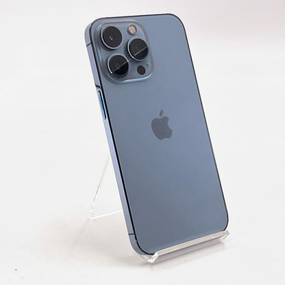 【全額返金保証】【最速発送】Apple iPhone iPhone 13 Pro 128GB シエラブルー au 動作確認済 83%