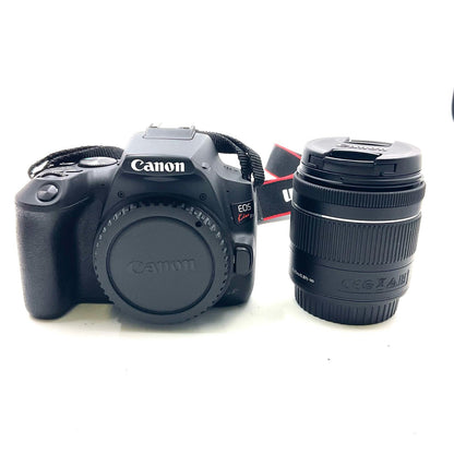 【全額返金保証】【最速発送】Canon デジタル一眼 EOS Kiss X10 EF-S18-55 IS STM レンズキット ブラック 動作確認済