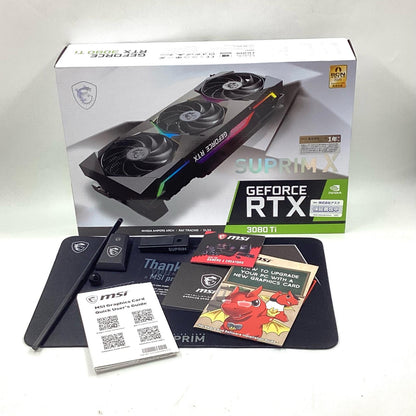 【全額返金保証】【最速発送】Palit GeForce 3080 Ti SUPRIM X 12G 動作確認済