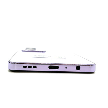 【全額返金保証】【最速発送】OPPO A 3 5G 128GB パープル Softbank A402OP 白ロム 動作確認済