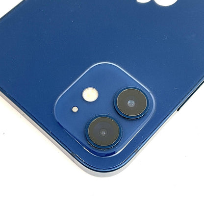 【全額返金保証】【最速発送】Apple iPhone iPhone 12 128GB ブルー Softbank 白ロム 動作確認済 83%