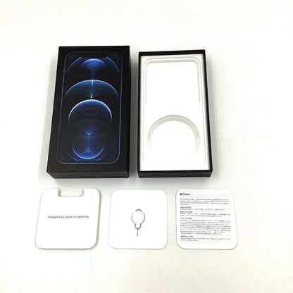【全額返金保証】【最速発送】Apple iPhone iPhone 12 Pro 128GB パシフィックブルー Softbank 白ロム 動作確認済 84%