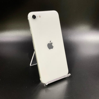 【全額返金保証】【最速発送】Apple iPhone iPhone SE（第2世代） 64GB ホワイト Softbank 白ロム 動作確認済 86%