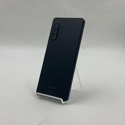 【全額返金保証】【最速発送】Sony Xperia 10 V 128GB ブラック docomo SO-52D 動作確認済
