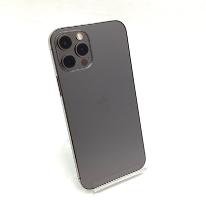 【全額返金保証】【最速発送】Apple iPhone iPhone 12 Pro 256GB グラファイト au 白ロム 動作確認済 78%