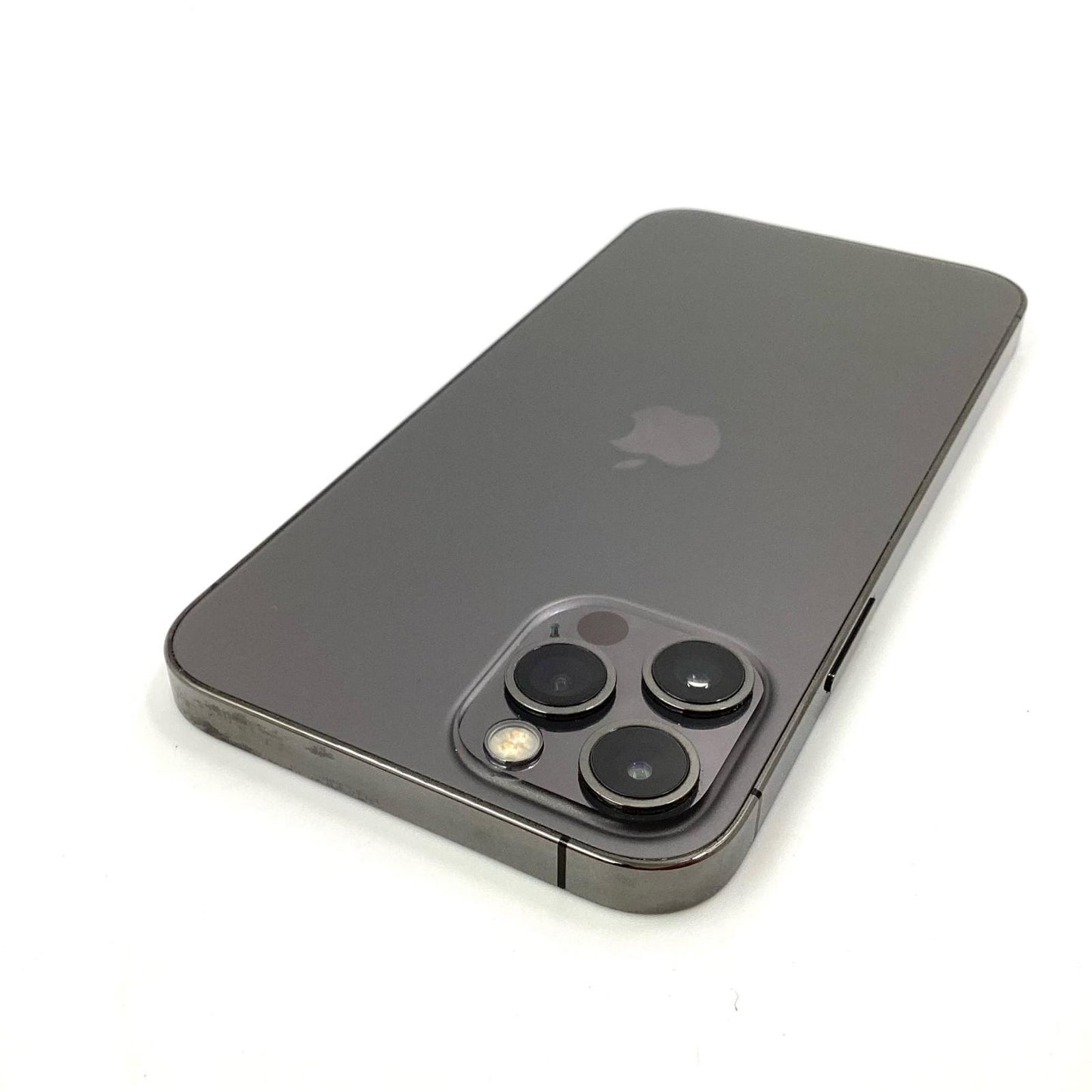 【全額返金保証】【最速発送】Apple iPhone iPhone 12 Pro 256GB グラファイト au 白ロム 動作確認済 78%
