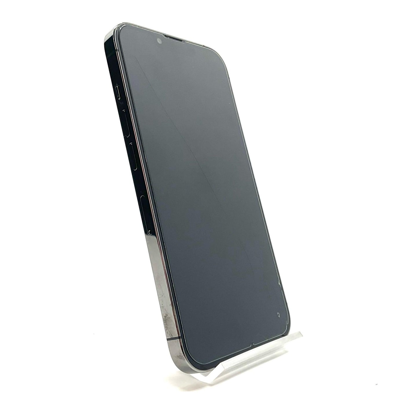 【全額返金保証】【最速発送】Apple iPhone iPhone 13 Pro 128GB グラファイト Softbank 白ロム 動作確認済 83%