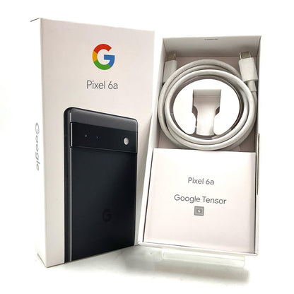 【全額返金保証】【最速発送】Google Pixel 15 128GB チャコール au Pixel 6a 白ロム 動作確認済