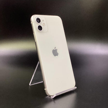 【全額返金保証】【最速発送】Apple iPhone iPhone 11 128GB ホワイト au 白ロム 美品 動作確認済 86%