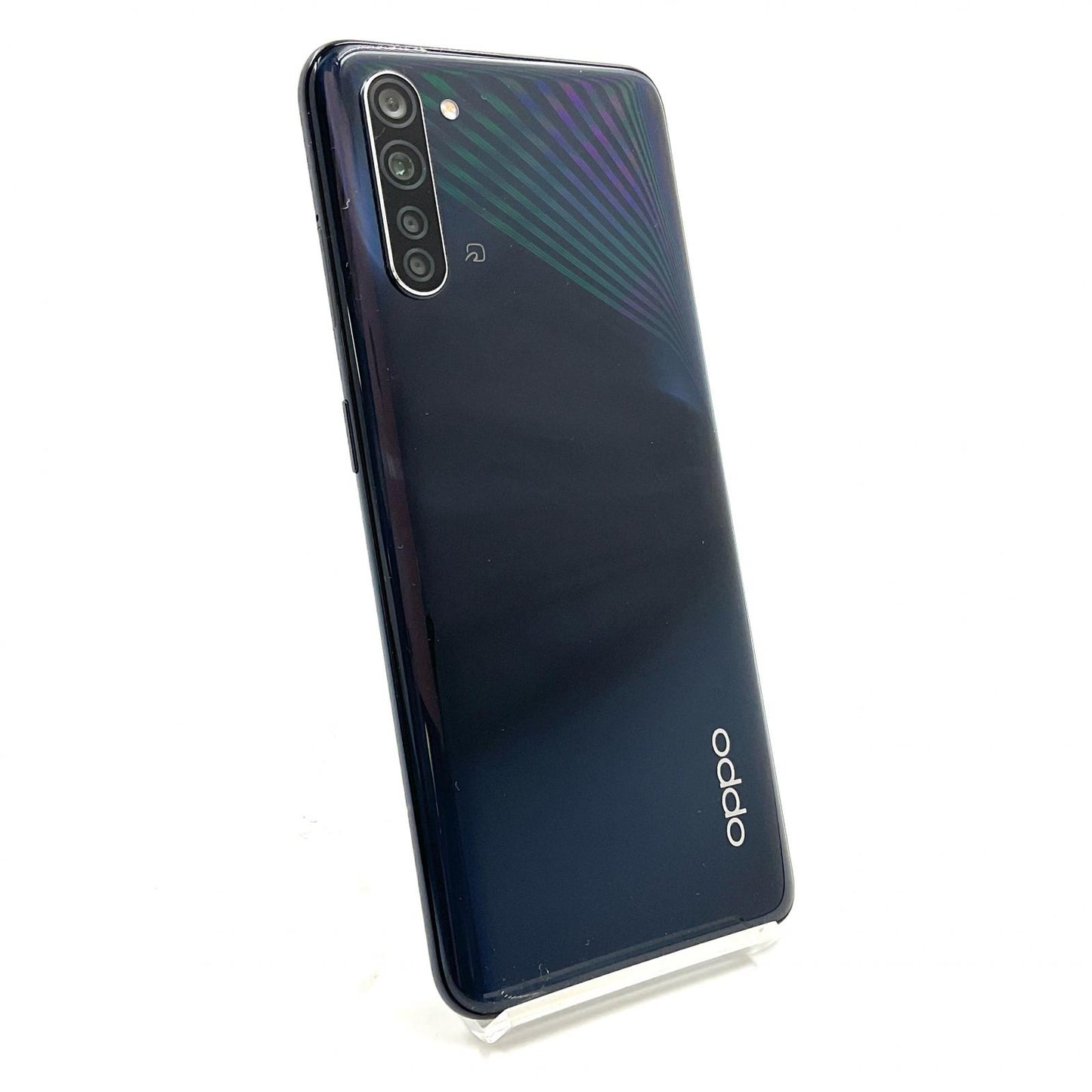 【全額返金保証】【最速発送】OPPO Reno 3A 128GB ブラック au CPH2013 白ロム 動作確認済