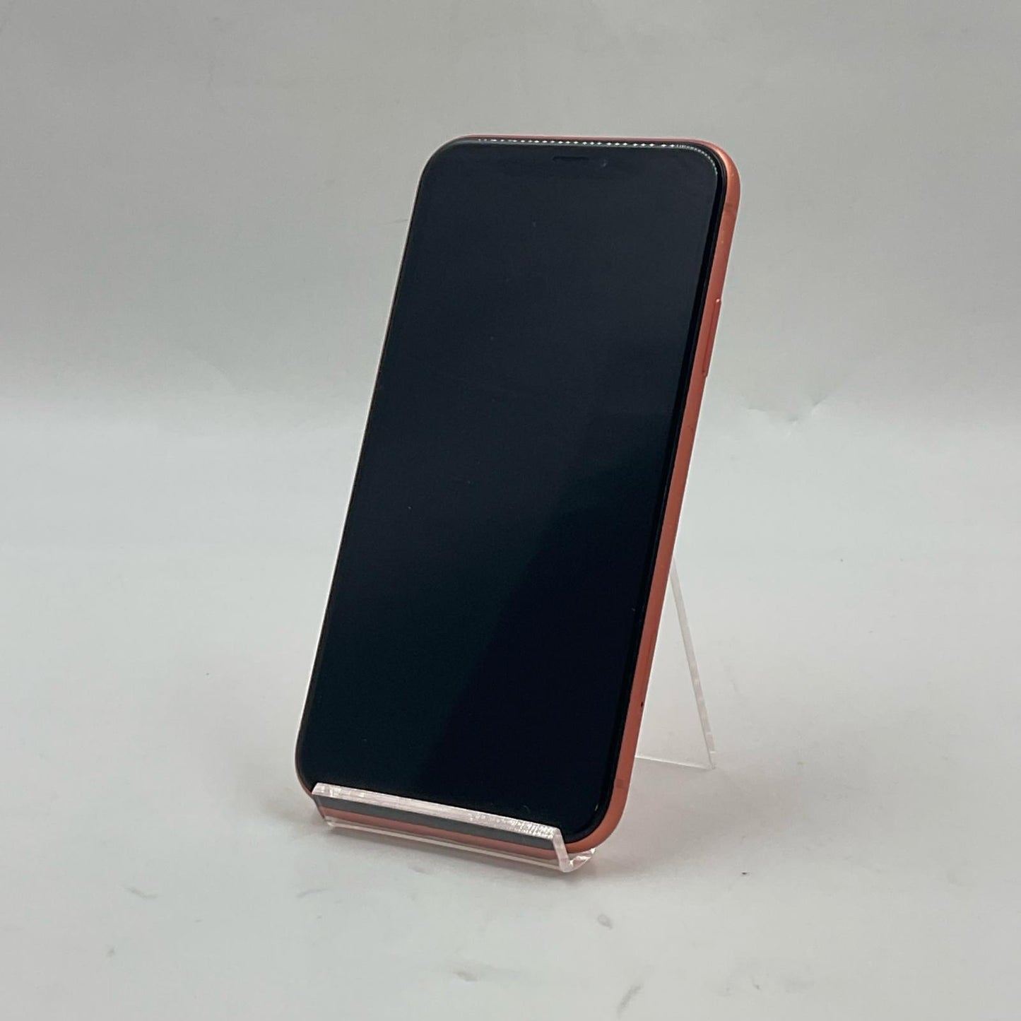 【最速発送】Apple iPhone iPhone XR 128GB コーラル Softbank 白ロム【難有】 81%