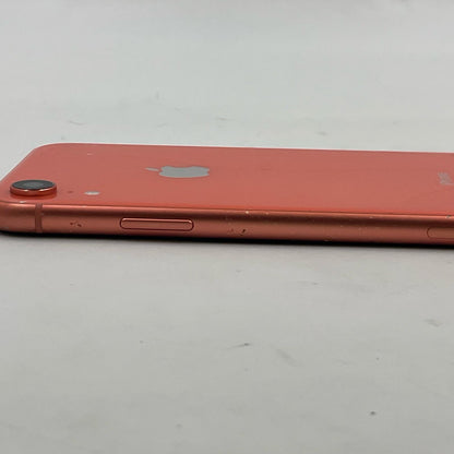 【最速発送】Apple iPhone iPhone XR 128GB コーラル Softbank 白ロム【難有】 81%