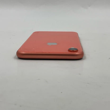 【最速発送】Apple iPhone iPhone XR 128GB コーラル Softbank 白ロム【難有】 81%