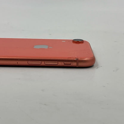 【最速発送】Apple iPhone iPhone XR 128GB コーラル Softbank 白ロム【難有】 81%