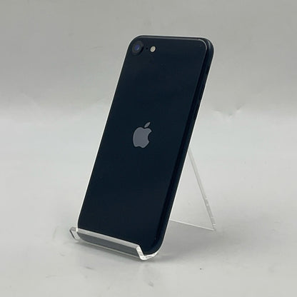 【全額返金保証】【最速発送】Apple iPhone iPhone SE（第3世代） 64GB ミッドナイト docomo 白ロム 動作確認済 86%