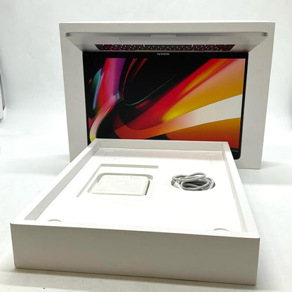 【全額返金保証】【最速発送】Apple MacBook Pro 16インチ 2019 i7 6コア 2.6GHz 16GB 512GB シルバー 80.7% 動作確認済