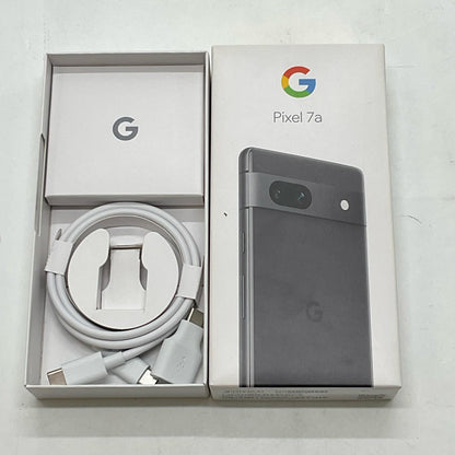 【最速発送】Google Pixel 7a 128GB Charcoal SIMフリー G82U8 白ロム【難有】