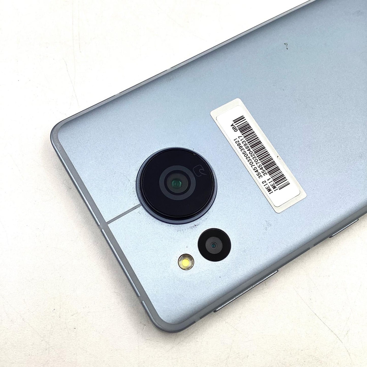 【全額返金保証】【最速発送】SHARP AQUOS sense7 128GB ブルー 楽天モバイル SH-M24 白ロム 動作確認済