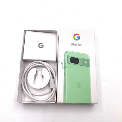 【全額返金保証】【最速発送】Google Pixel 8a 128GB Aloe Softbank G576D 動作確認済