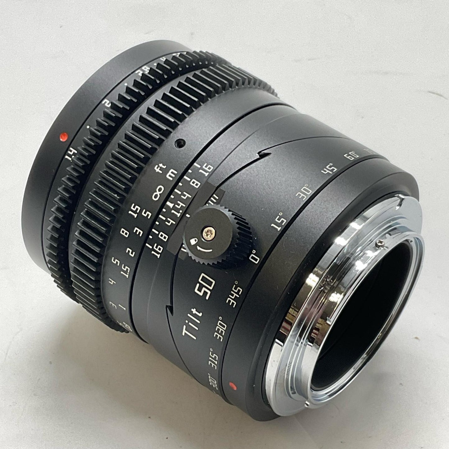 【全額返金保証】【最速発送】銘匠光学 TTArtisan Tilt 50mm f/1.4 ティルトレンズ 美品 動作確認済