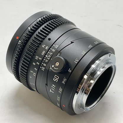 【全額返金保証】【最速発送】銘匠光学 TTArtisan Tilt 50mm f/1.4 ティルトレンズ 美品 動作確認済