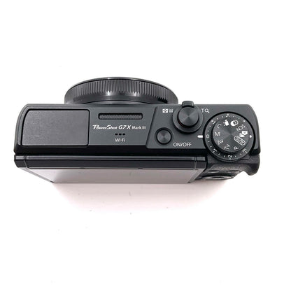 【全額返金保証】【最速発送】Canon コンパクトデジタルカメラ PowerShot G7 X Mark III [ブラック] 動作確認済