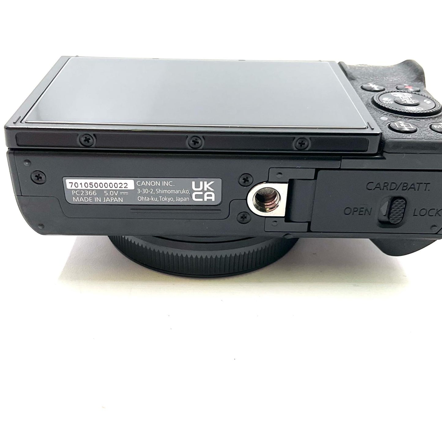 【全額返金保証】【最速発送】Canon コンパクトデジタルカメラ PowerShot G7 X Mark III [ブラック] 動作確認済