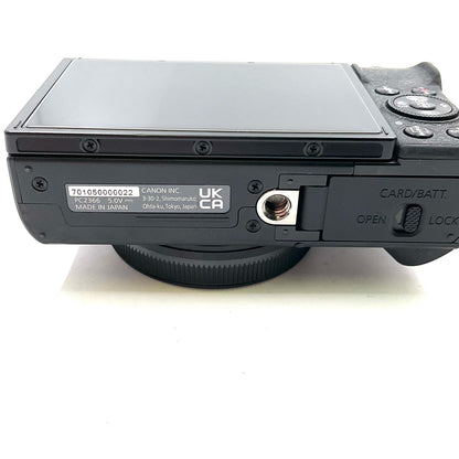 【全額返金保証】【最速発送】Canon コンパクトデジタルカメラ PowerShot G7 X Mark III [ブラック] 動作確認済
