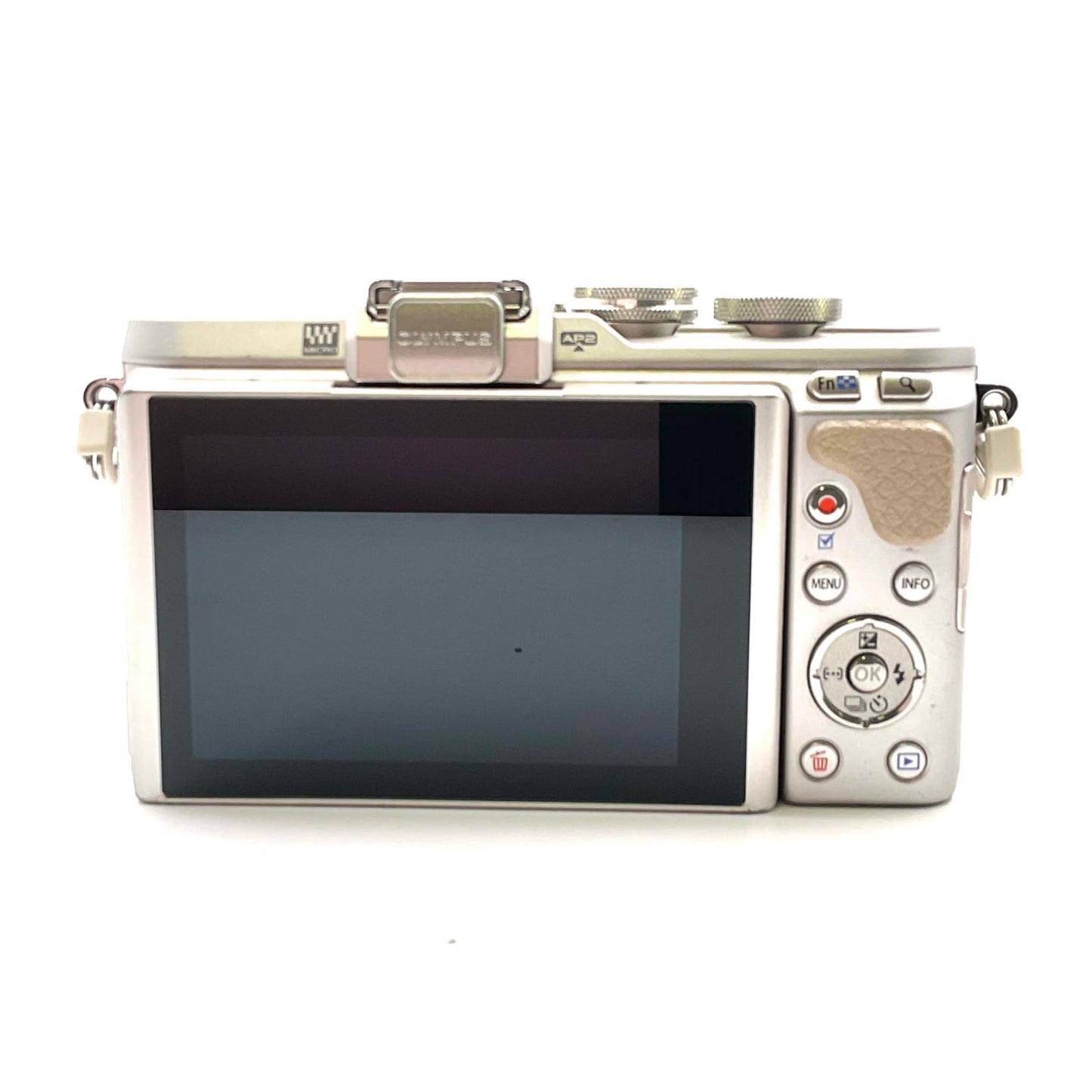 【全額返金保証】【最速発送】OLYMPUS デジタル一眼 PEN E-PL8 EZダブルズームキット [ホワイト] 動作確認済