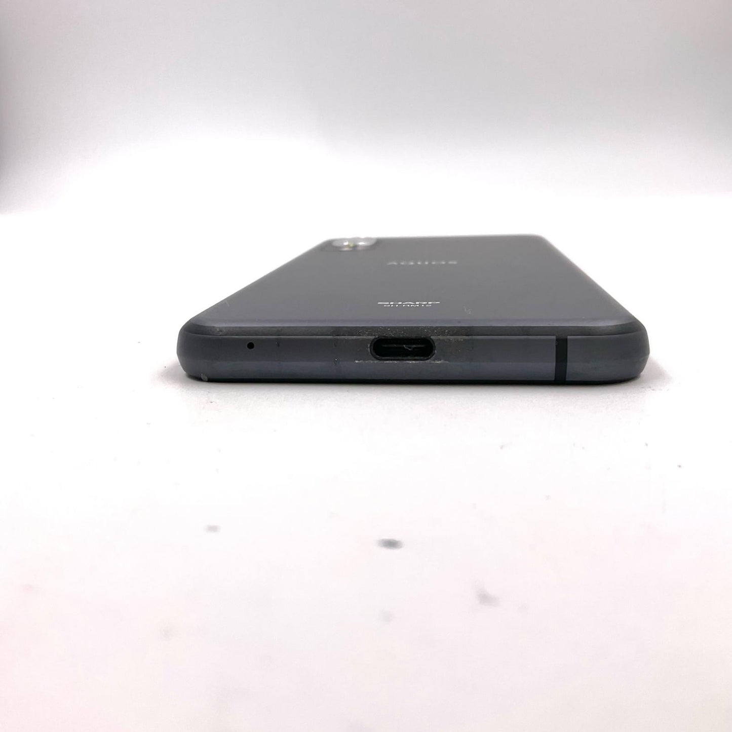 【全額返金保証】【最速発送】SHARP AQUOS sense3 lite 64GB ブラック 楽天モバイル SH-RM12 白ロム 動作確認済