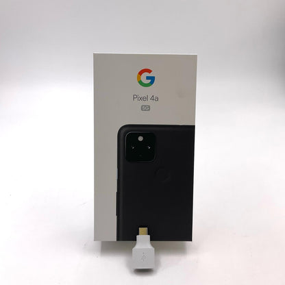 【全額返金保証】【最速発送】Google Pixel 4a(5G) 128GB Just Black Softbank G025H 白ロム 動作確認済