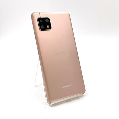 【全額返金保証】【最速発送】SHARP AQUOS sense 4 64GB ライトカッパー SIMフリー SH-M15 白ロム 動作確認済