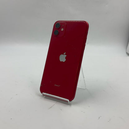 【最速発送】Apple iPhone iPhone 11 64GB (PRODUCT)RED au 白ロム【難有】 79%