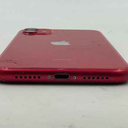 【最速発送】Apple iPhone iPhone 11 64GB (PRODUCT)RED au 白ロム【難有】 79%